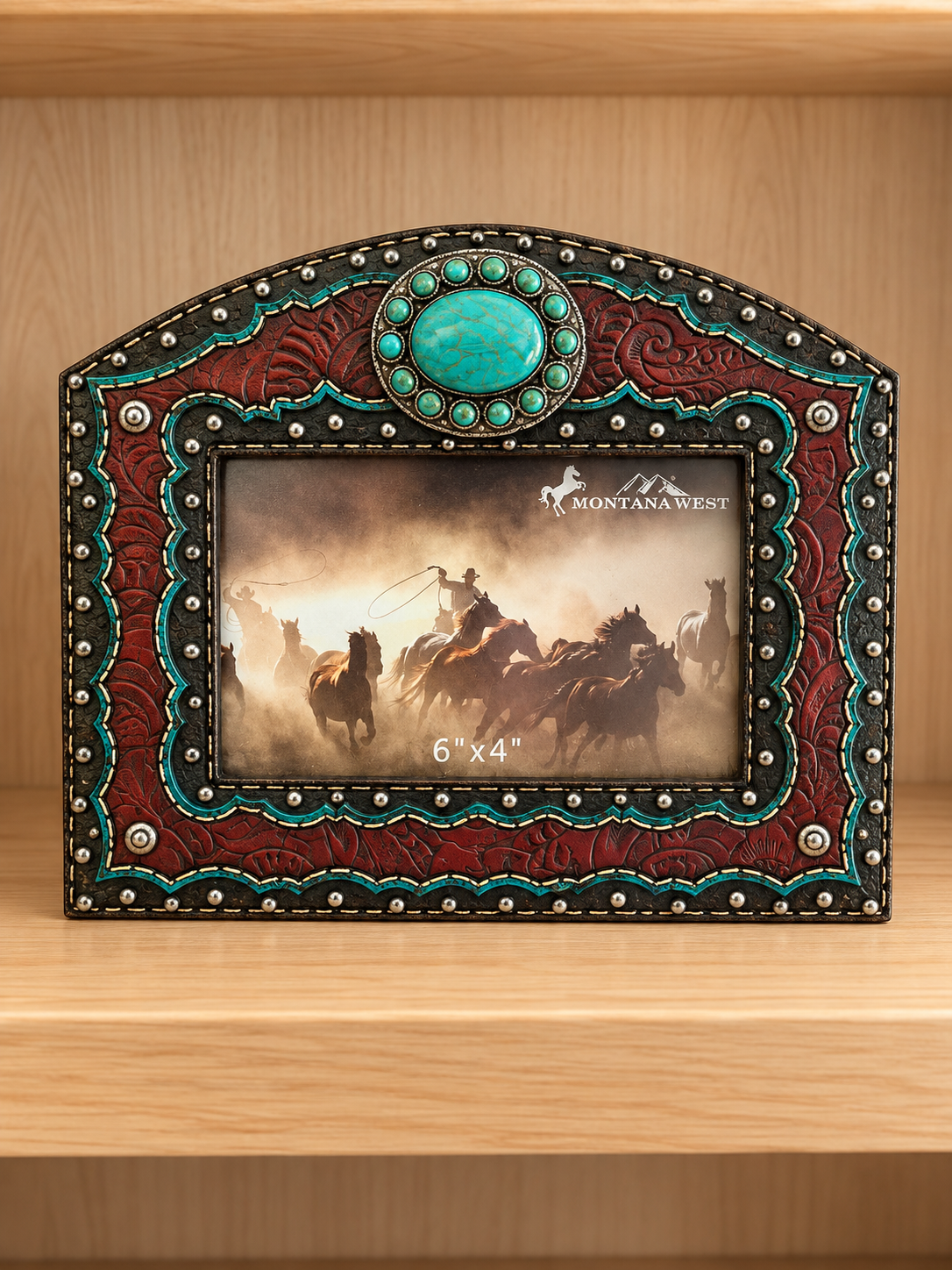 Western Picture Frame Hold 6”x4” Picture