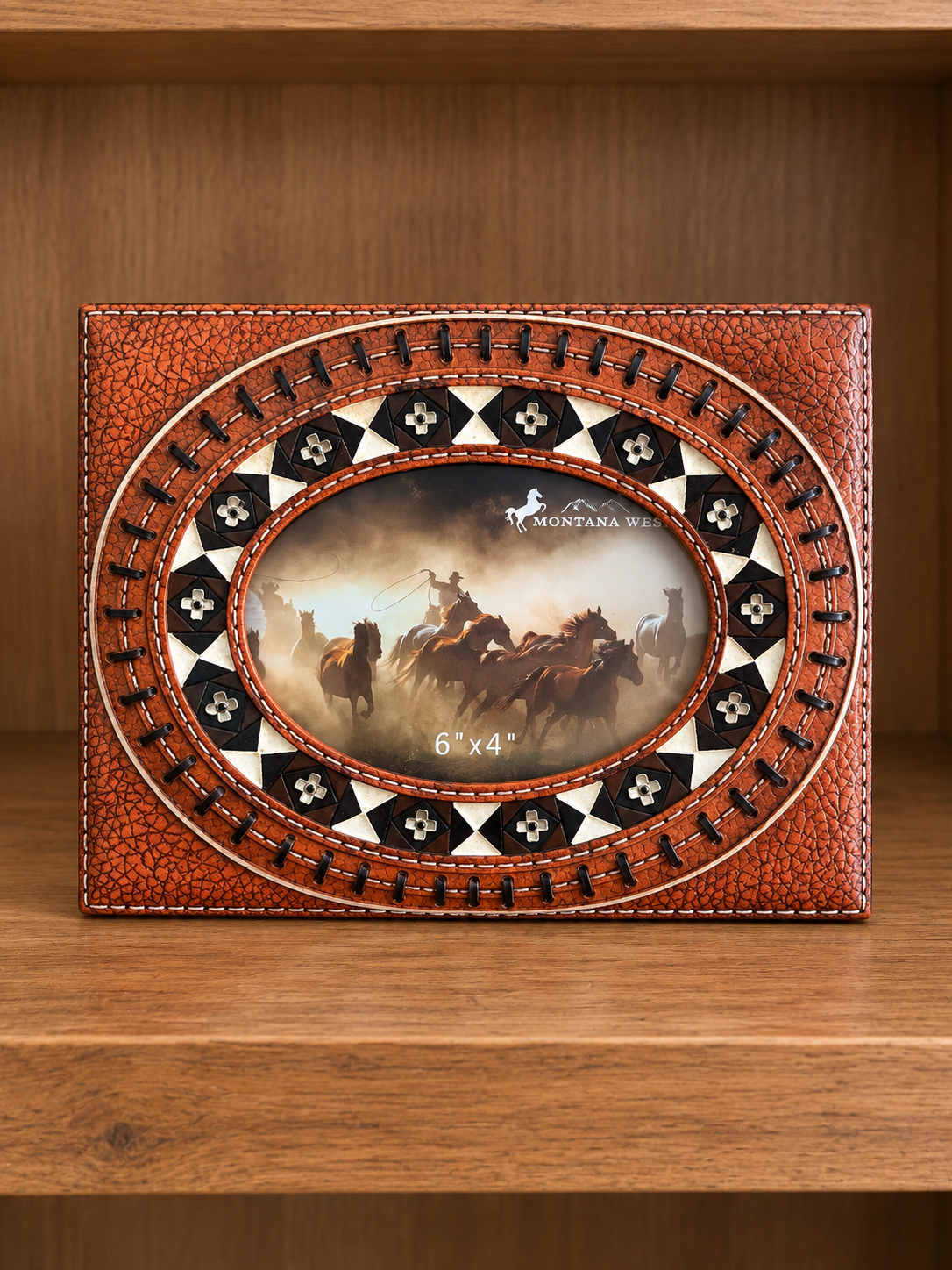 Western Picture Frame Hold 6”x4” Picture