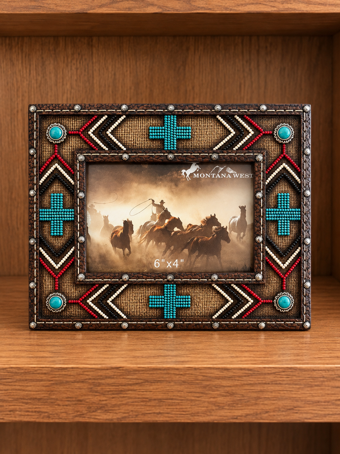 Western Picture Frame Hold 6”x4” Picture