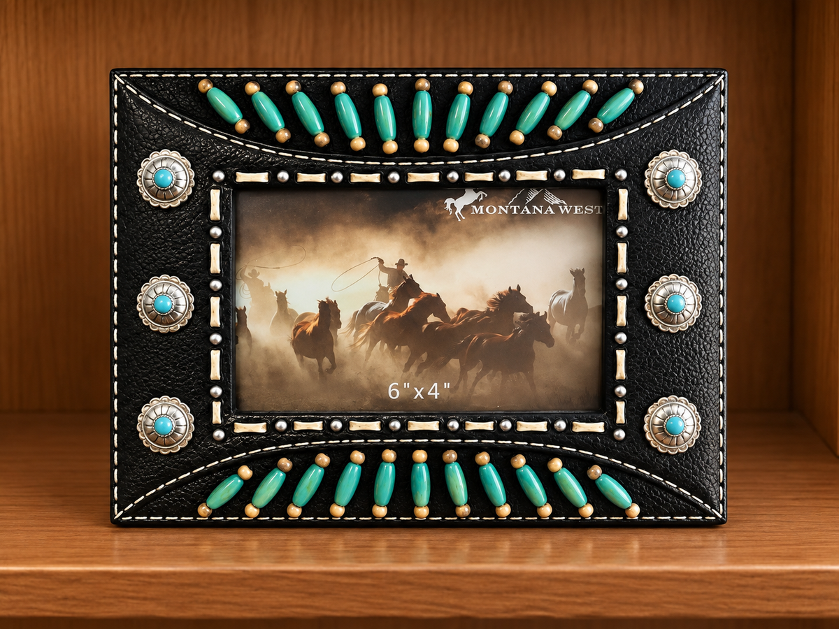 Western Picture Frame Hold 6”x4” Picture