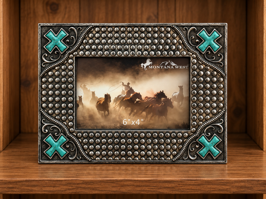 Western Picture Frame Hold 6”x4” Picture