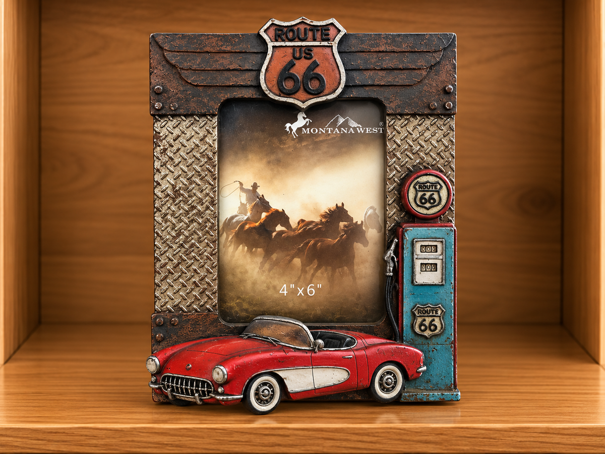 Western Picture Frame Hold 6”x4” Picture