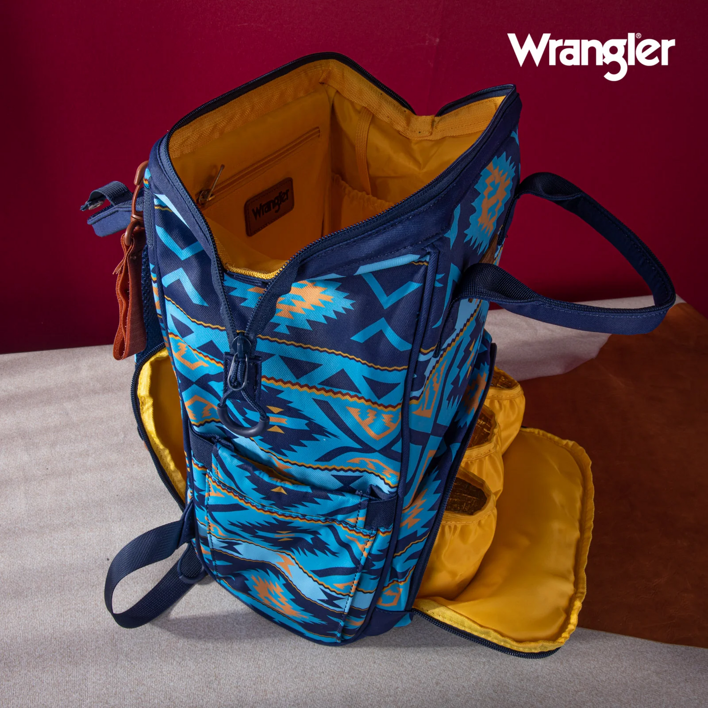 Wrangler Aztec Southwestern Print Backpack