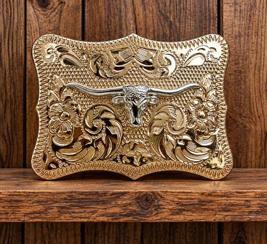 Belt Buckle 4”W 3.5”T
