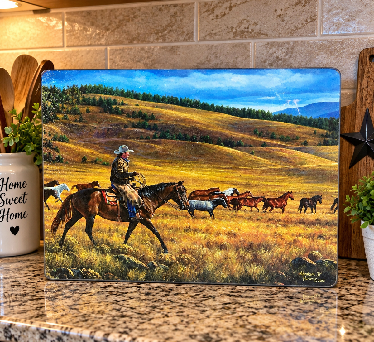 12”x16” Tempered Glass Cutting Board Heat & Scratch Resistant