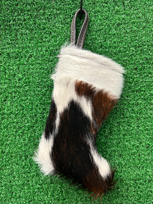 Cowhide Gift Card Holder 5” tall 3.5” Wide