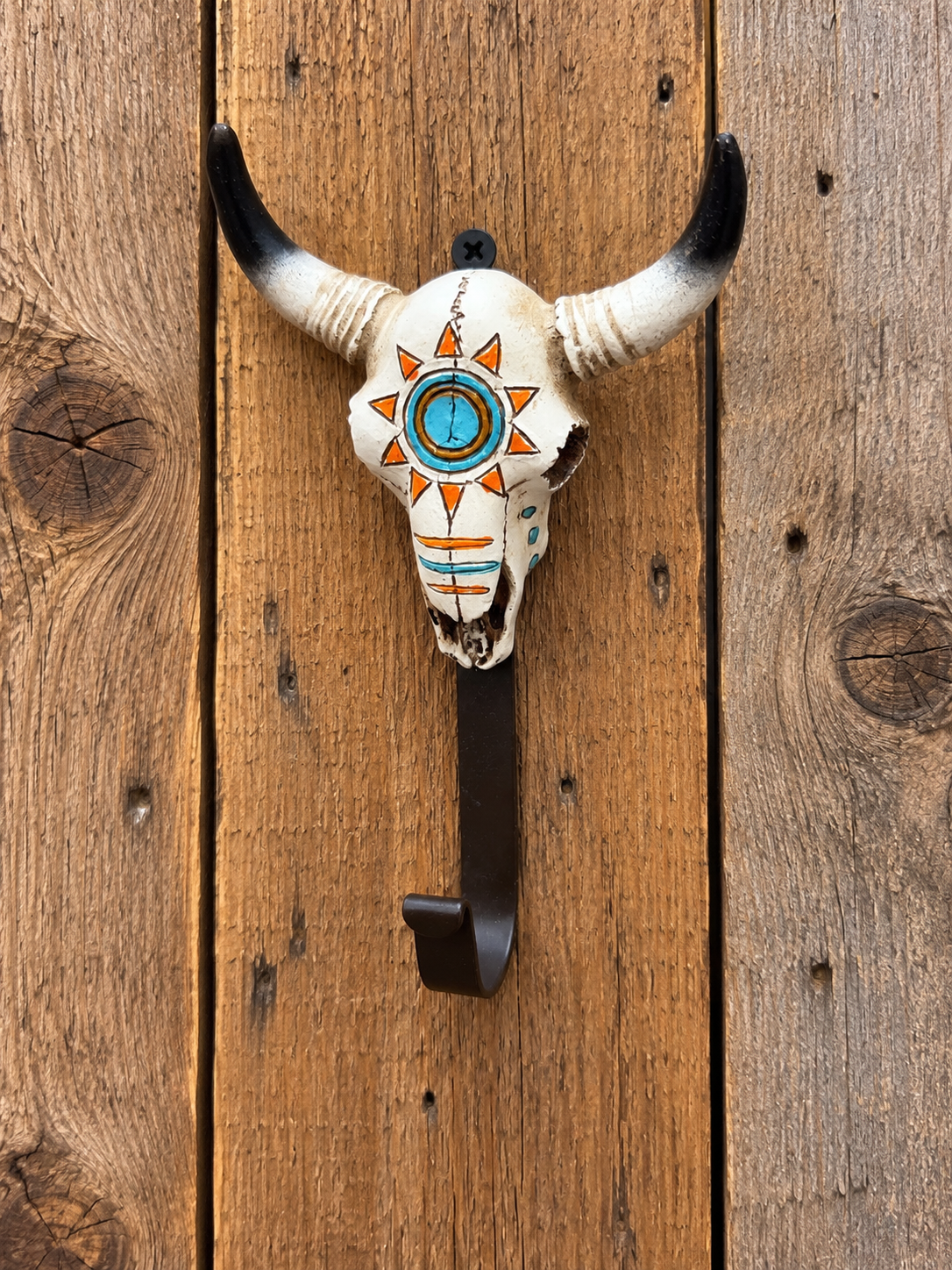 SINGLE SKULL HOOK Measure 6 1/2" x 3 3/4"