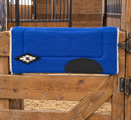 22x22 fleece bottom pony pad