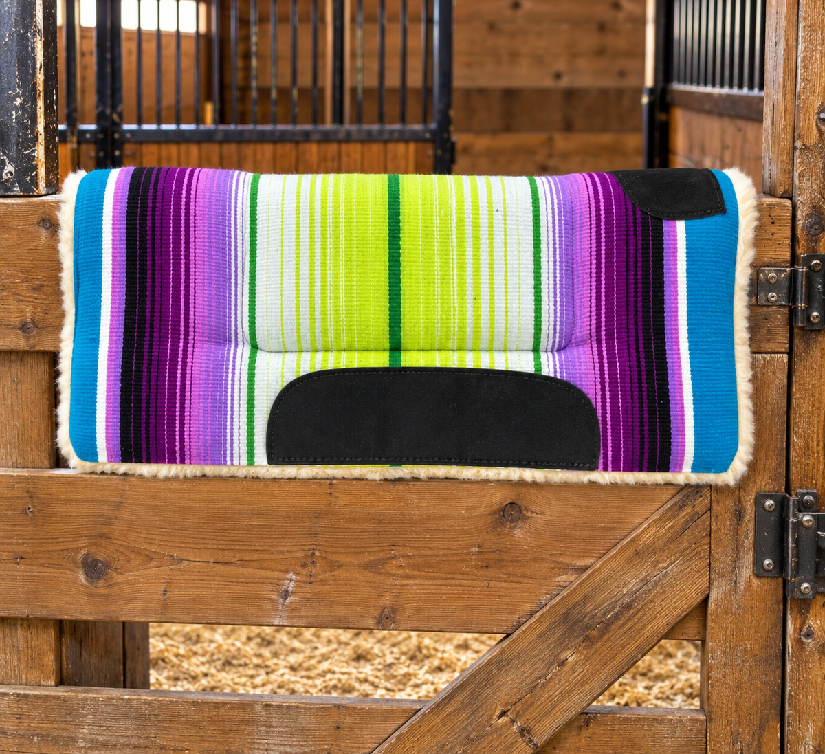 20x20 fleece bottom pony pad
