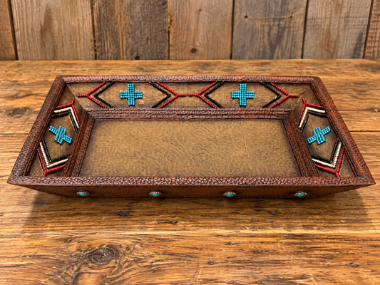 Resin center piece 13” L 9” W 2” D