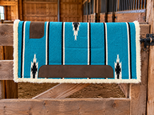 32x32 Blanket top with fleece bottom pad