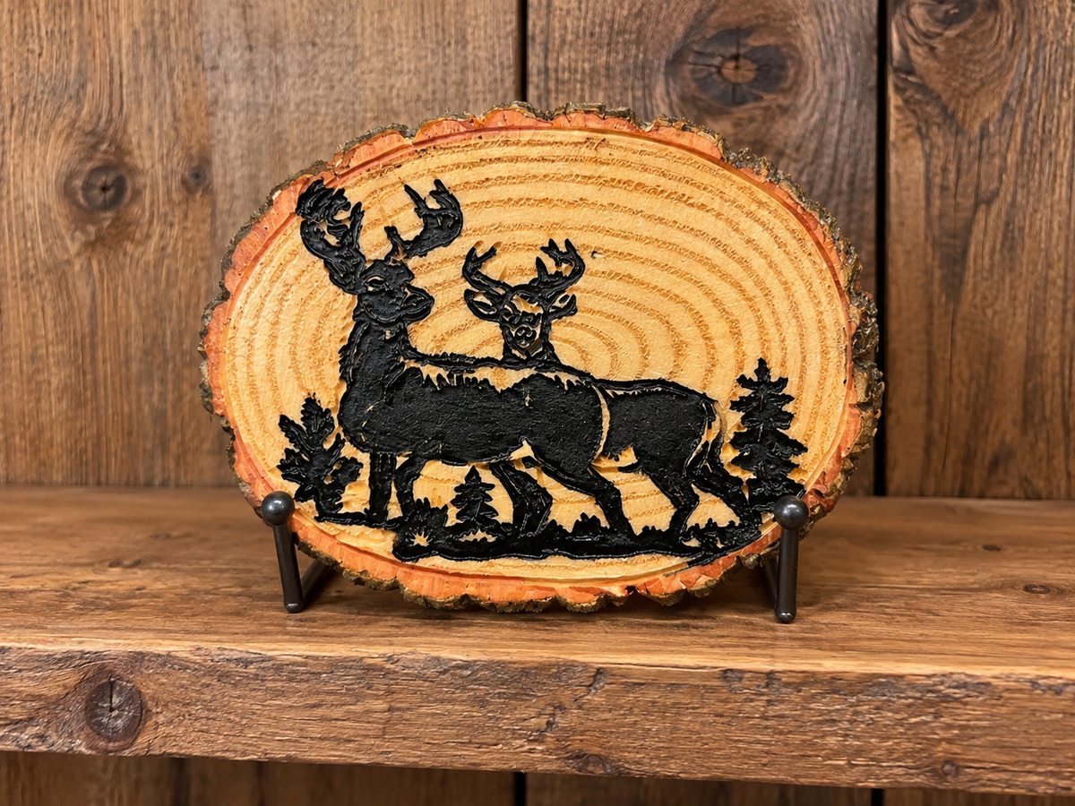 Deer magnet 2.5”T x 3.5” W