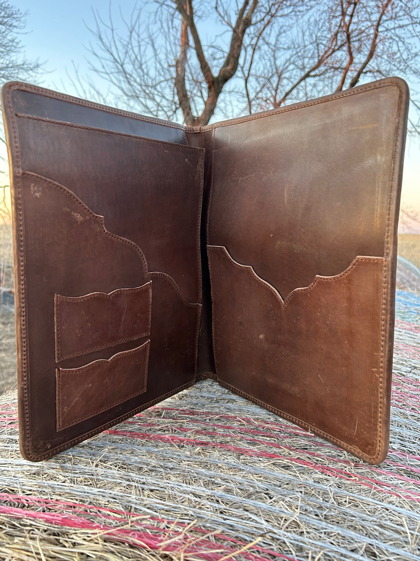 10”x 12.5” Leather Portfolio