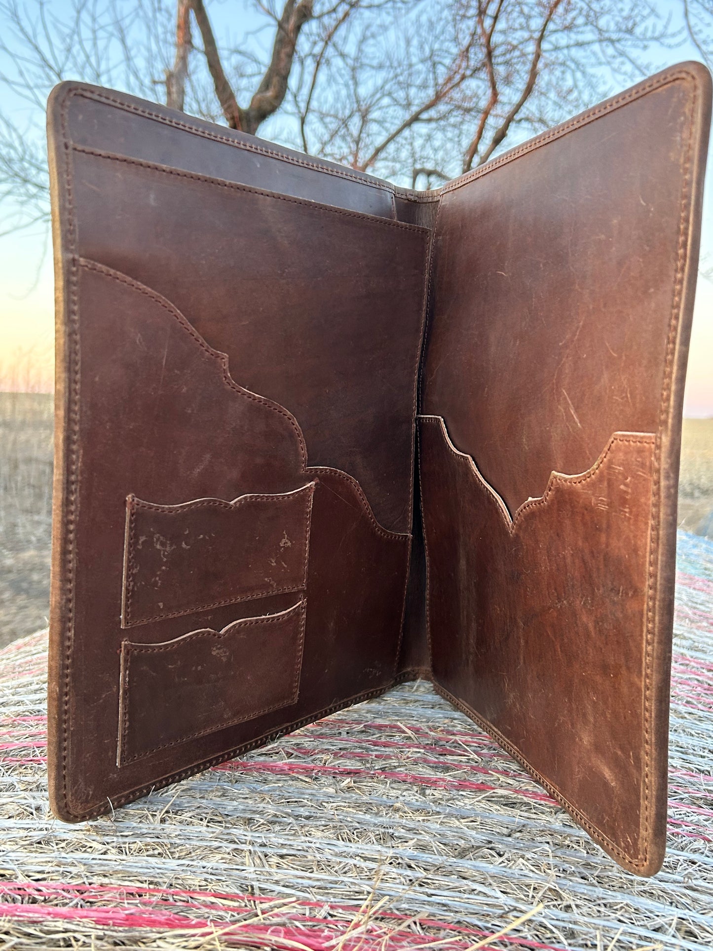 10”x 12.5” Leather Portfolio