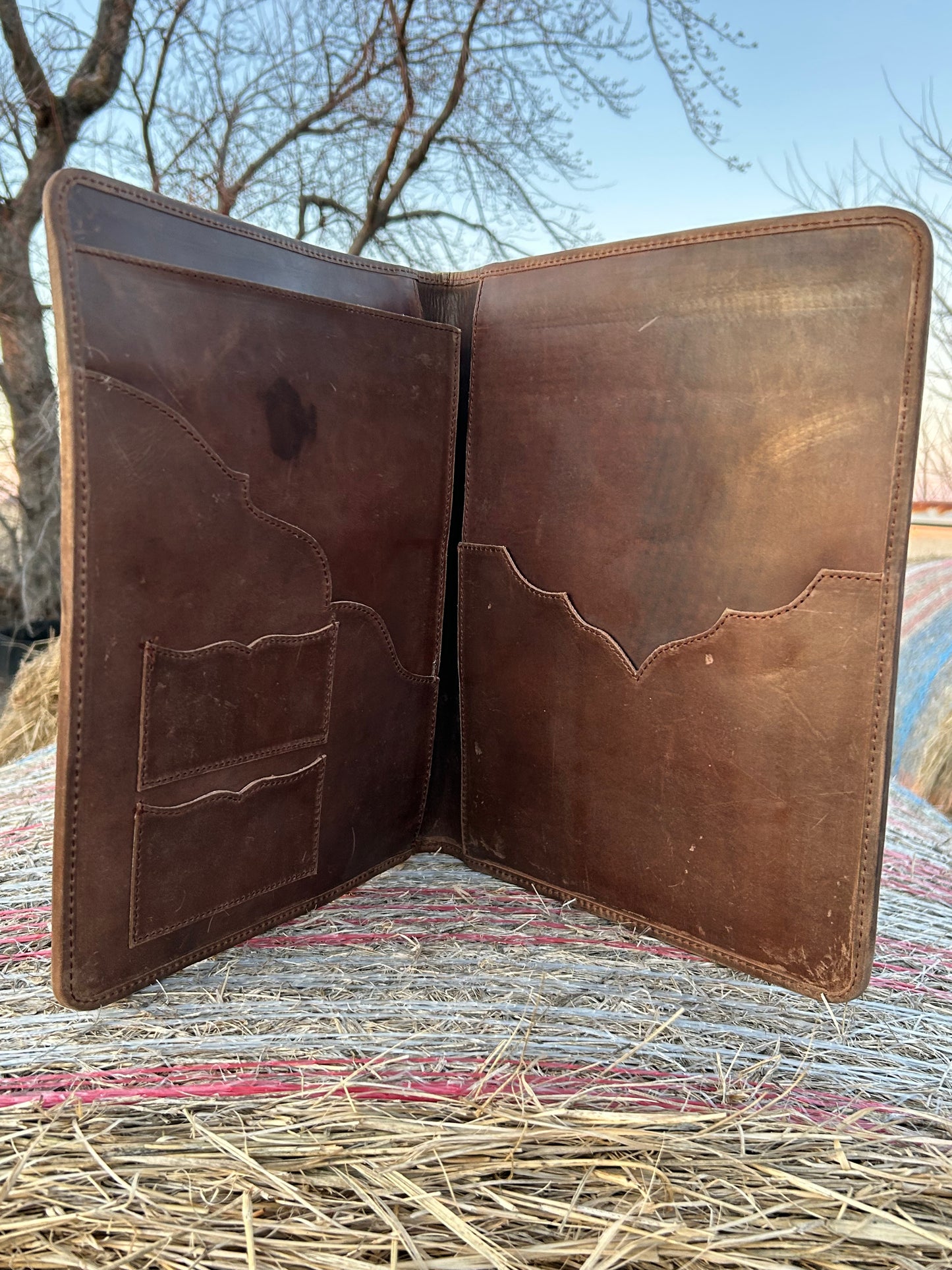 10”x 12.5” Leather Portfolio