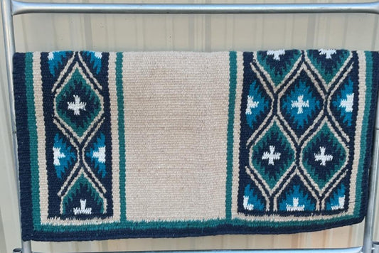 36"x 34" Wool Saddle Blanket