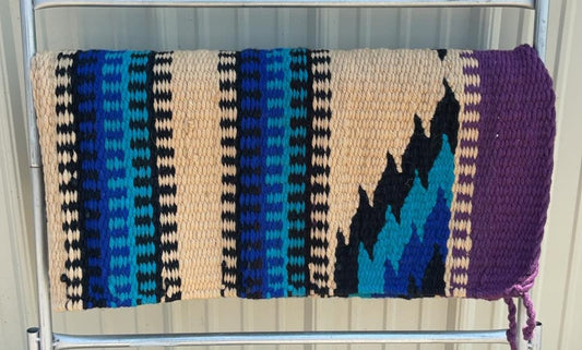 32" x 68" Columbian Wool Saddle Blanket