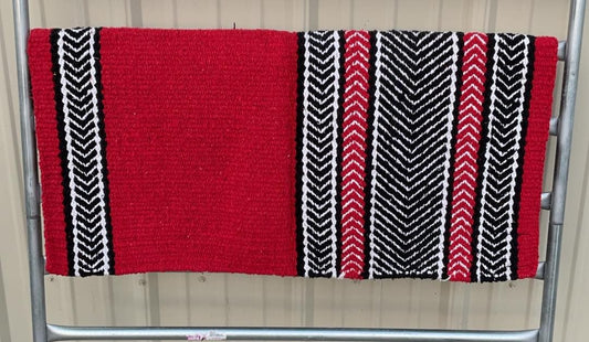 32"x 32" Double Woven Saddle Blanket